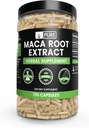 PURE ORIGINALSKE INGREDIENSER Maca Root (730 kapsler) Ingen Magnesium eller ris Fyldere, Altid Rene, Lab Verified