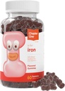 Zahler Iron Gummies med C-vitamin - for kvinder, mænd og børn - bedste tyggetætte til det største kosher jerntilskud til børn og voksne - 60 Greve