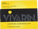 Vivarin, koffein piller, 200mg koffein i hver tablet, sikkert og effektivt hjælper dig med at holde dig vågen, Alerness Aid, Energy Supplement, 16 tabletter - 3 Pack