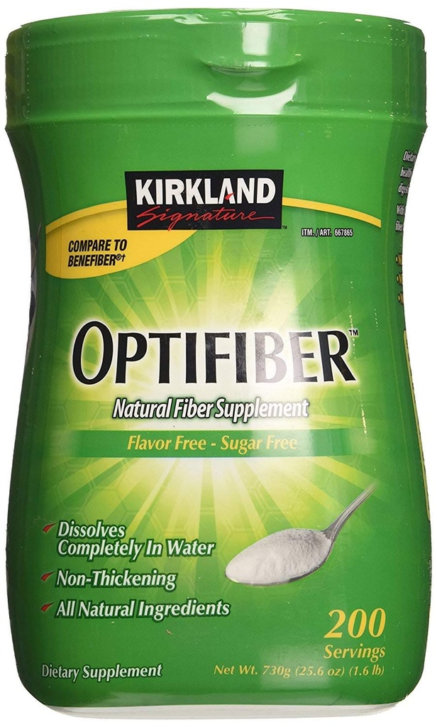 KIRKLAND SIGNATUR OPTIFIBER, 25.6 Ounces (Family Bundle)