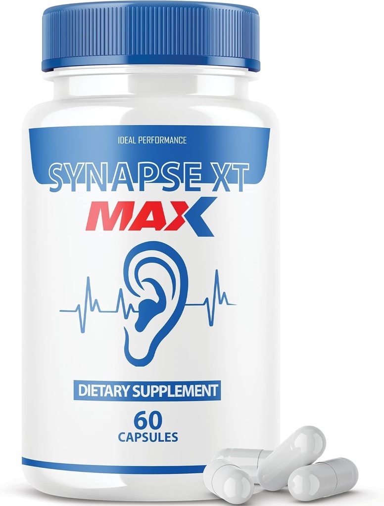 IDEAL YDEEVNE Synapse XT Max Tinnitus supplement Pro Premium Relief Pills (60 kapsler)