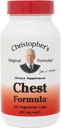 Christopher 's Original Formula Chest Formel - Whole- Herb Immun Support til kolde & Flu- Seasons, 460 mg, 100 vegetariske kapsler