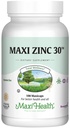 Zinktilskud - Zink 30 mg med Enzymax - Højeste potens immunforsvar - Chelated Zink Glycinate Kapsler - Zink Vitamin til voksne - Kosher - 100 Greve