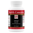 Sundhed Bekymringer EPAQ - Brain Health Support Supplement - 1.000 mg Krill Oil Per Serving - Kognitiv funktion & Heart Health - Kinesisk Herbal Supplement - Antioxidanter & Phospholipider - 60 Softgels