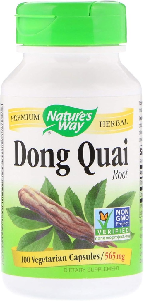 Nature 's Way Dong Quai Root -- 100 kapsler / 565 mg