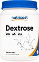 Nutricost Dextrose Powder 2 LBS - Non- GMO, Gluten Free