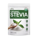 Viccoky Organic Stevia Powder 3oz (86g), Pure Stevia Extract Powder, Sugar- Free & 0 kalorier, Ingen tilsætningsstoffer, Sukker Substitute, Natural Sweetener