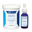 Claire Labs Ther- Biotic Synbiotic Probiotic (30 kapsler) & Michelized Vitamin A Liquid (1 oz / 600 Servere) 5000 IE Bundle - fordøjelig sundhed & immunforsvar - Hypoallergen 2 produktsæt