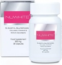 Nu hvid S- acetyl glutathion Ny forbedret formel hudblegning 30 kapsler