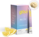 Gloci hud + Gut - Probiotisk DE111 - Hyaluronsyre, Magnesium, C-vitamin, zink, kokos vand pulver - Klinisk undersøgt probiotisk for strålende hud, Gut sundhed, hydrering - 30 Greve