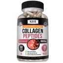 Kaya Naturals Multi Collagen Peptides Complex Powder for Women and Men, Types I, II, III, V & X | 60 Count Capsules