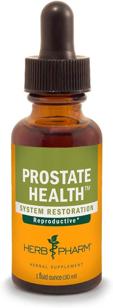 Herb Pharm Prostate Health Liquid Herbal Formel med Saw Palmetto Liquid Extract - 1 Ounce