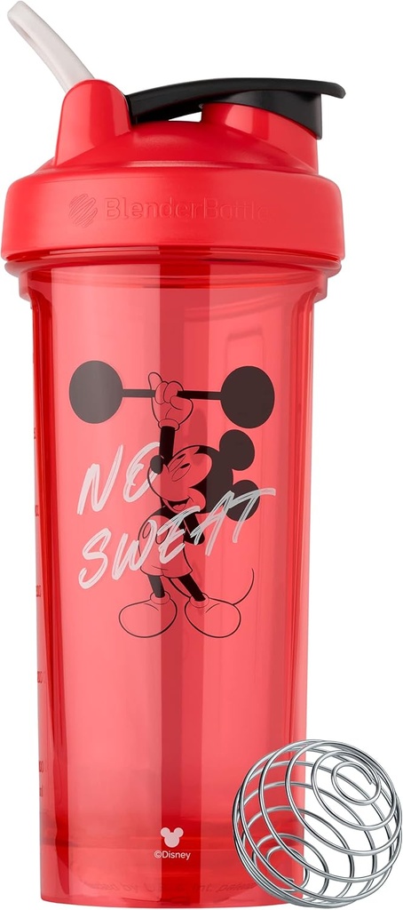 BlenderFlaske Mickey & Friends Shaker Flaske Pro Series, Perfekt til Protein Shakes og Pre Workout, 28-Ounce (C05115)