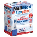 NeilMed Sinugator Cordless Pulserende Nasal Wash Kit med én vandingsenhed, 30 Premixed Packets og 3 AA batterier (pakke med 1)