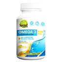Sea- Hartered Pelagic Omega-3 Fish Oil for Heart Health, Eyes and Joint Support - 1200mg, 90- Day Supply - High Potency EPA DHA fedtsyrer - Lemon Flavor Anchovy Fish Oil - 90 Softgels