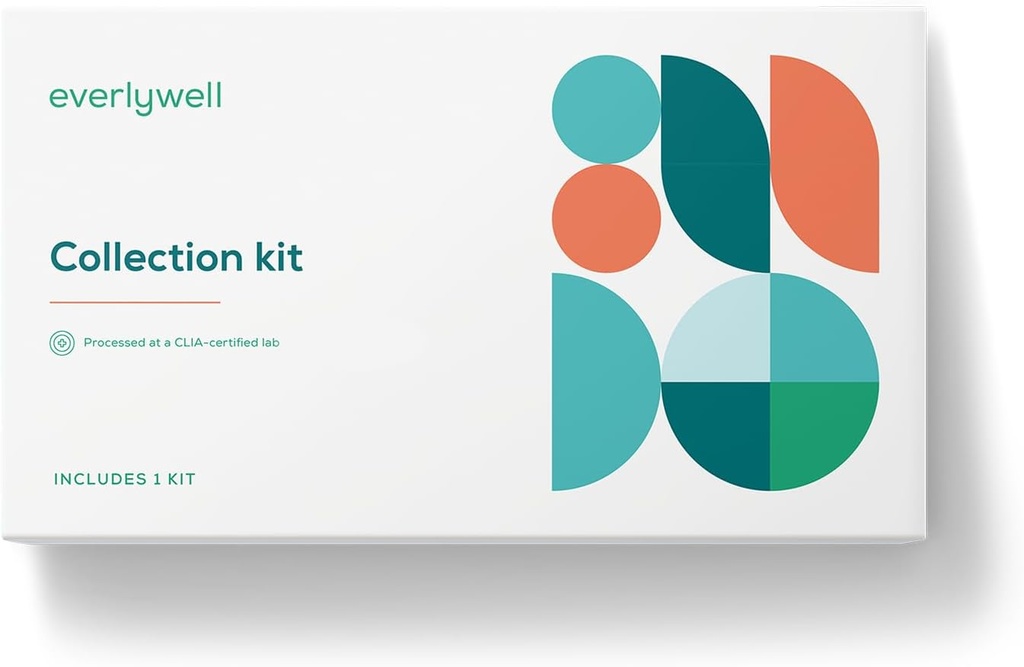 Everlywell Thyroid Test - at- Home Collection Kit - Nøjagtige resultater fra en CISL-Certified Lab In Days -Age 18 +