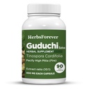 HerbseveryGuduchi Sat Kapsler Tinospora Cordifolia Support fordøjelsesbalance Vata og Pitta 90 Vege Kapsler 800 Mg Hver