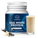 MRM Nutrition Egg White Protein ttesmå 124; Vanilje Smagsstof 124; 23g Fat- Free Protein • 124; med fordøjelsesenzymer • 124; Højeste biologiske værdi • 124; Klinisk testet • 124; 20 Servering
