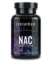 Leviathan Nutrition NAC Supplement N- Acetyl Cystein for Lung, Lever, immunforsvar - Potent antioxidant Support til Boost Glutathion Niveau 600mg, 120 kapsler