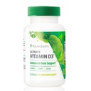 Yngre Ultimate Vitamin D3 5000 IE med K2 - Højpotens Vitamin D3, Vitamin K2, og Calcium supplement til immunforsvar, Knogletæthed, og hjerte sundhed - 60 kapsler