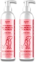Kæledyr 2- Pack Wild Alaskan Salmon Oil Blend for Dogs & Cats Shut 124; Omega-3 Boost & Shed Defense Shut 124; Forbedrer Coat & Hud, Allergi & Danruff Relief 124; Coat Support and Treatment - 20 Fl Oz i alt