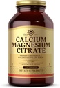 Solgar Calcium Magnesium Citrate, 250 tabletter - Understøtter sunde knogler & tænder - Knogler og nervesystem support - Meget Absorberbar - Non-GMO og Vegan - 50 Servere