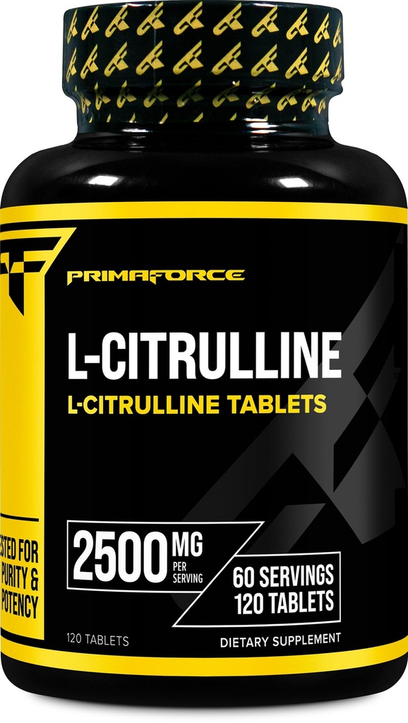 Primaforce L- Citrullin 2500mg, 120 tabletter, 60 servering
