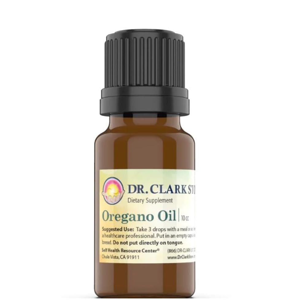 Dr. Clark 100% Pure Oregano Oil - 10cc, Natural Antioxidant & immunforsvar