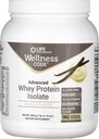 Life Extension Wellness Code ® Advanced Whey Protein Isolate (Vanilla), kreatin, glutamin, Mix for Muscle Growth & ImmunHealth, ingen sukker tilføjet, Gluten Free, Non- GMO, 454 Bedste, 20 Servere