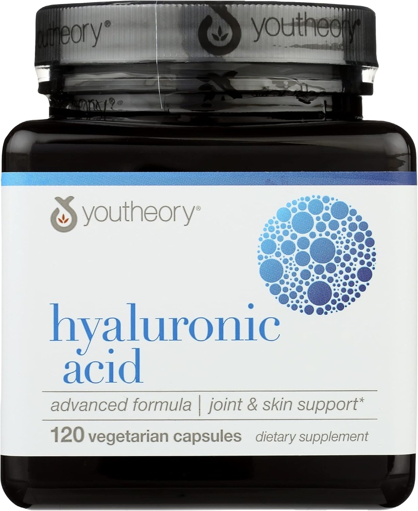 Youtory Hyaluronic Acid Advanced Formel, Dairy Free, 120 Kapsler (pakke med 1)