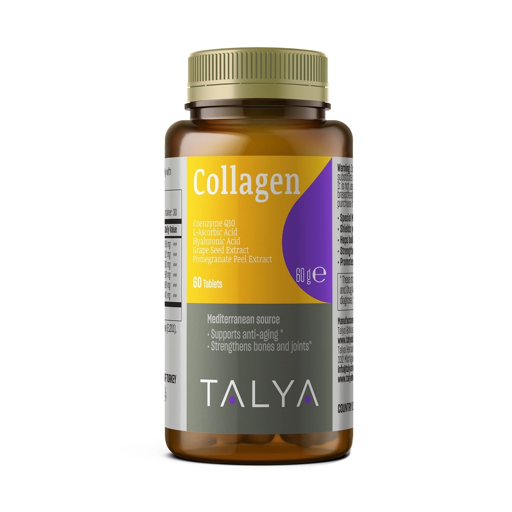 TALYA collagen piller med hyaluronsyre + C-vitamin