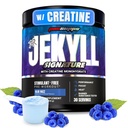 PROSUPPS Dr. Jekyll Signature Pre Workout Powder med Creatin - Stift-Free Preworkout Understøtter Focus & Endurance - Coffeine-Free Gym & Fitness Kosttilskud (Blueberry Lemonade, 30 Servere)