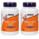 Now Foods Alpha Lipoic Acid 250 mg, 120 vegetabilsk kapsel (2 Pack)