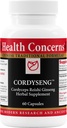 Sundhedsmæssige bekymringer CordySeng - Immunsystemet Support - Cordyceps Reishi Ginseng Astragalus Adaptogen Blend - Traditionel kinesisk medicin - Luftveje og energistøtte - 60 kapsler
