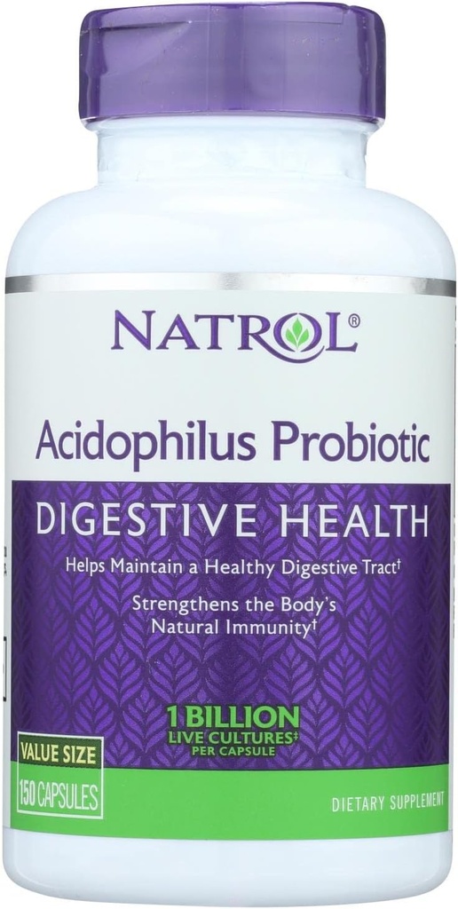Natrol Acidophilus Probiotic - 100 mg - 150 kapsler