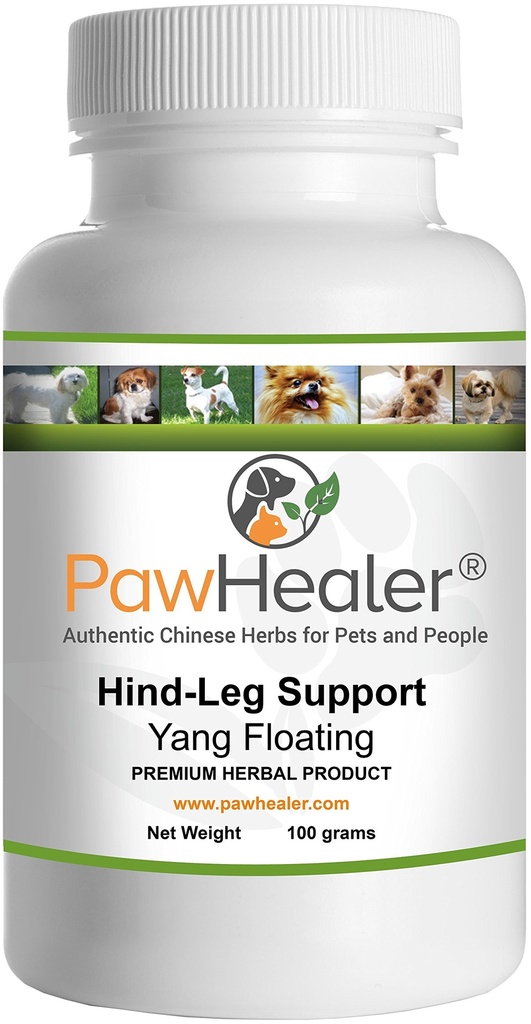 Hind ben svaghed: Yang flyder - ben spænde - 100 Grams- Herbal Powder- Hunde