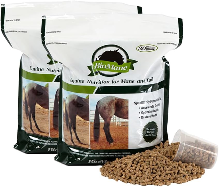 BioMane Hår Nutrition Supplement for Heste - 60 dages forsyning (Resealable)