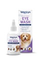 Dyrlægen Plus hund og kat øje vaske 124; øjendråber for hunde og katte til Flush og Soothe øje irritationer, hund Tear Stain Cleaner, Sikker for alle dyr. 3 Ounces