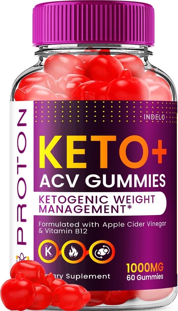 Proton Keto ACV Gummies Advanced, Proton Keto + ACV Gummies 1000mg, Protein Keto + ACV Apple Cider Vinegar Gummy Proton Gummies Reviews, Proton Keto+ACV Vitamin B12 (60 Gummies)