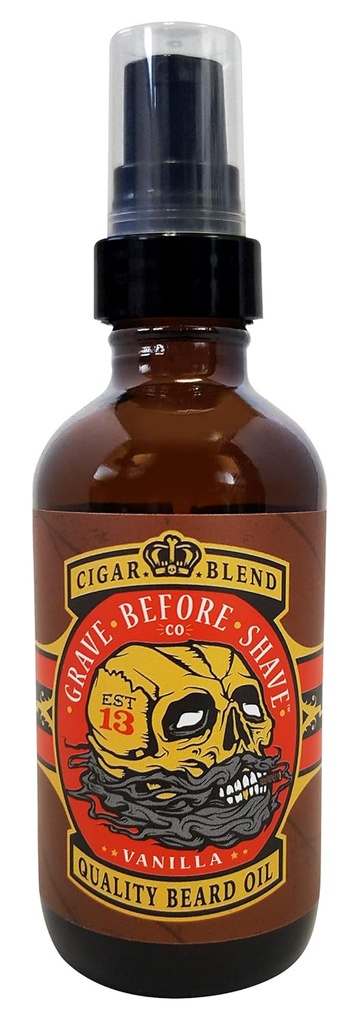 Grave før barkskæg olie (Cigar Blend) 4 oz. Flaske