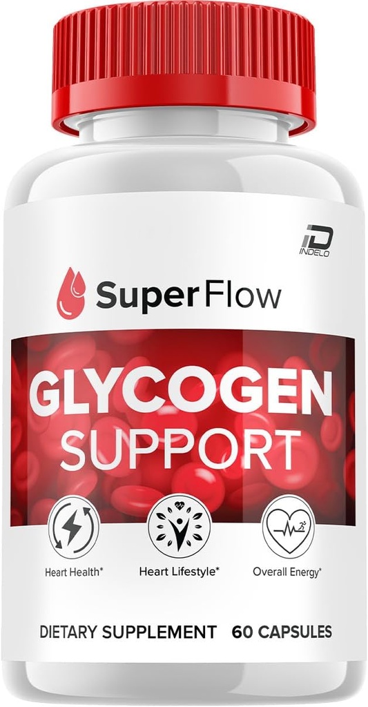 Super Flow kapsler - SuperFlow Advanced Supplement, Alle naturlige formel til at opretholde sunde niveauer, maksimal styrke Daglig formel, Super Flow kapsler Anmeldelser (1 pakke - 60 kapsler)