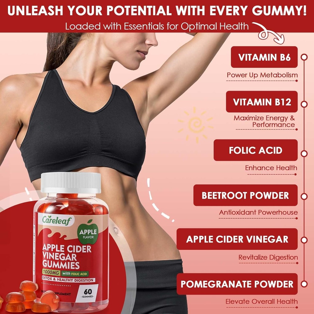 Køb To Apple Cider Vincious Gummies, få Gratis Ashwagandha Gummies