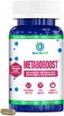 BioTrust Metaboost vægttab supplement - Appetite Suppressant Mezzogiorno 124; Calorie Fat Burner Mezzogiorno 124; Metabolisme Booster - Clinically- Studied Diet Pills med Berberine for Holistisk WeightLoss Support - 60 kapsler