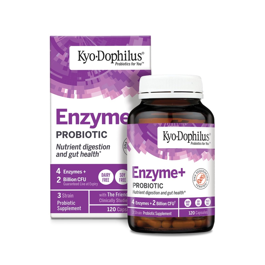 Kyolsk Kyo- Dophilus Enzymes Probiotika, Nutrient fordøjelse og Gut Sundhed