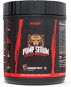 Kæmpe Kosttilskud Pump Serum, Stim Free Pre Workout og nitrogenoxid Booster til at øge fokus, Pumper, Fulness med ingen koffein, L-Citrullin, GlycerPump, L-Tyrosin, Nitrosigine (Jordbær Mojito)