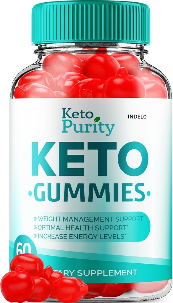 Keto Renhed ACV Gumies Advanced Loss - Maksimum Strength, Renhed Keto Plus ACV Weight Management Gummies Apple Cider Vinegava KetoRenhed, Keto Renhed Gumies Anmeldelser Vitamin B12 Keto + ACV (60 Gummies)