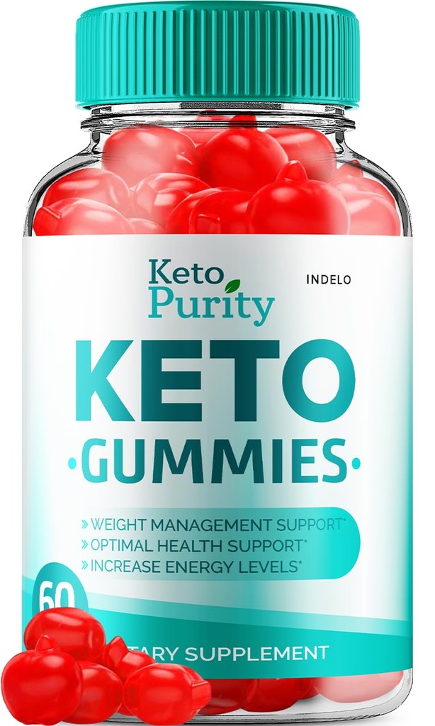 Keto Renhed ACV Gummies Advanced Loss - Maksimum Strength, Renhed Keto Plus ACV Weight Management Gummies Apple Cider Vinegava KetoRenhed, Keto Renhed Gummies Anmeldelser Vitamin B12 Keto + ACV (60 Gummies)