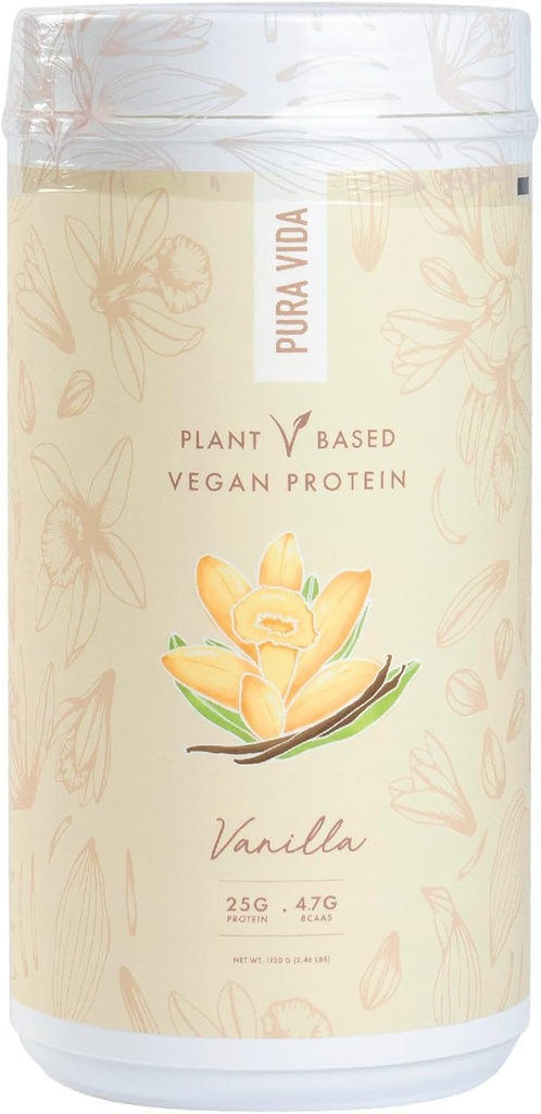 Pura Vida Miami Vanilla, Plantebaseret - Vegansk Protein