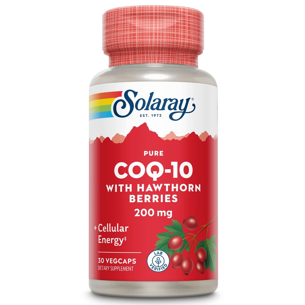 SOLARAY Pure CoQ- 10 200 mg