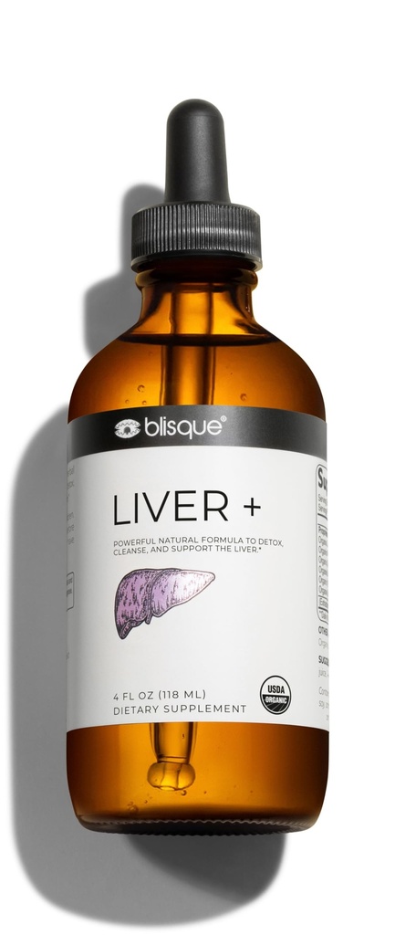 Blisque - Økologisk leverstøtte Complex supplement til Detox, Rengøring, og reparation af leveren124; Læger-Godkendte 124; Naturlige ingredienser